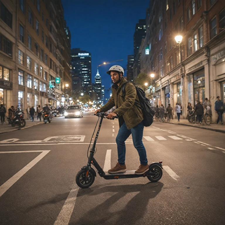 Exploring the Lightest Folding Scooter for Urban Commuters
