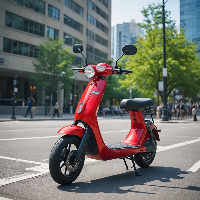 Exploring the Features of the d8-red-10 5ah Electric Scooter