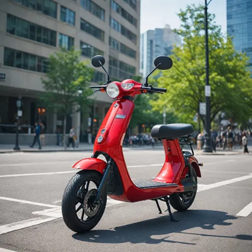 Exploring the Features of the d8-red-10 5ah Electric Scooter