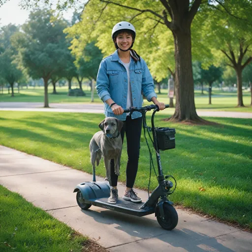 How to Safely Transport Your Dog on an Electric Scooter