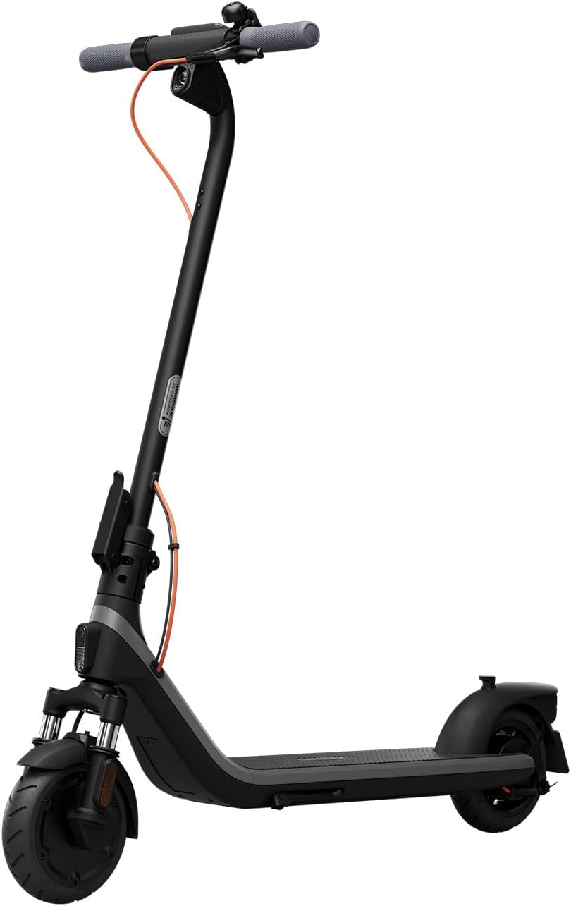 Ninebot E2 Plus II/E2 Pro/E3 Pro Electric Scooter, 15.5–20 MPH, Long Range, Dual Elastomer Suspension (E3 Pro only), Foldable Adult Scooter, UL 2272 & 2271 Certified E2P2 - 16 Miles