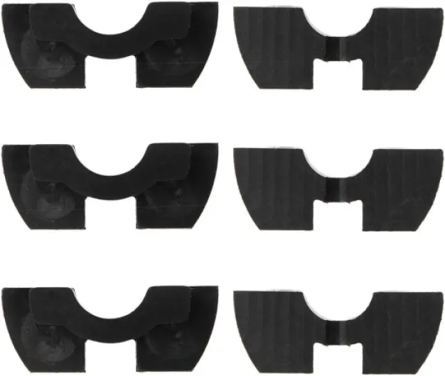 Rubber Vibration Dampers 3PCS Electric Bike Shock Absorber Pad for M365 Foldable Electric Skateboard