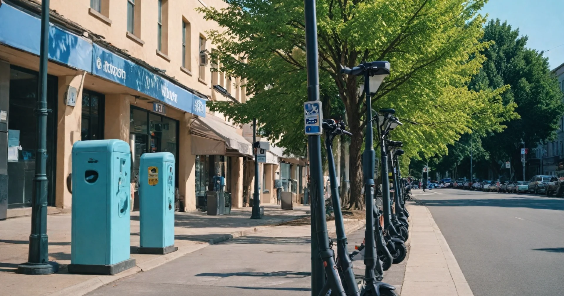 Image showcasing How to find and use ebike charging stations for your electric scooter