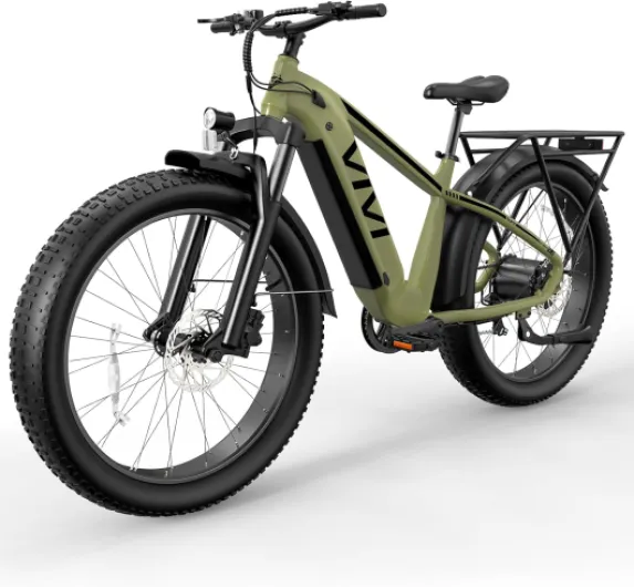 ACE01 Electric Bike for Adults,26" x 4.0 Fat Tire Ebike,1475W Peak Motor Torque Sensor Electric Mountain Bike,25MPH Electric Bicycle with 48V 15AH Battery,Hydraulic Brake,SGS Certified to UL2849 Green Standard