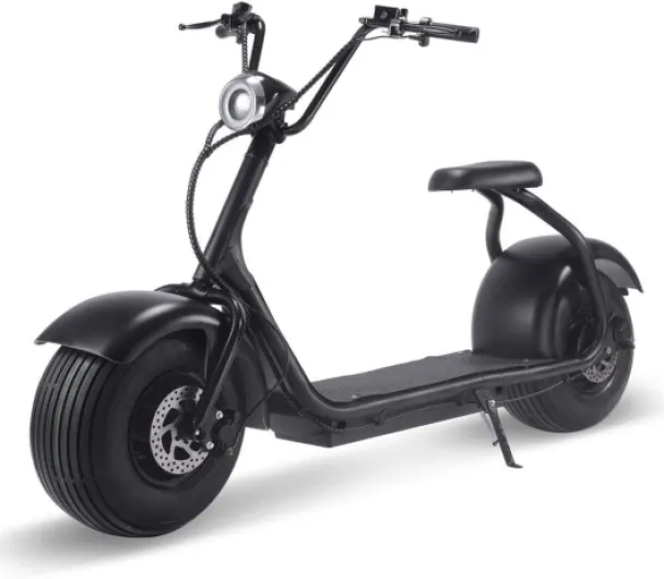 2000w Motor Lithium Electric Scooter for Adults, Fat Tire Electric Scooter with Seat, LCD Display, Bright LED Headlight, Hydraulic Front and Rear Brakes and Wide Deck