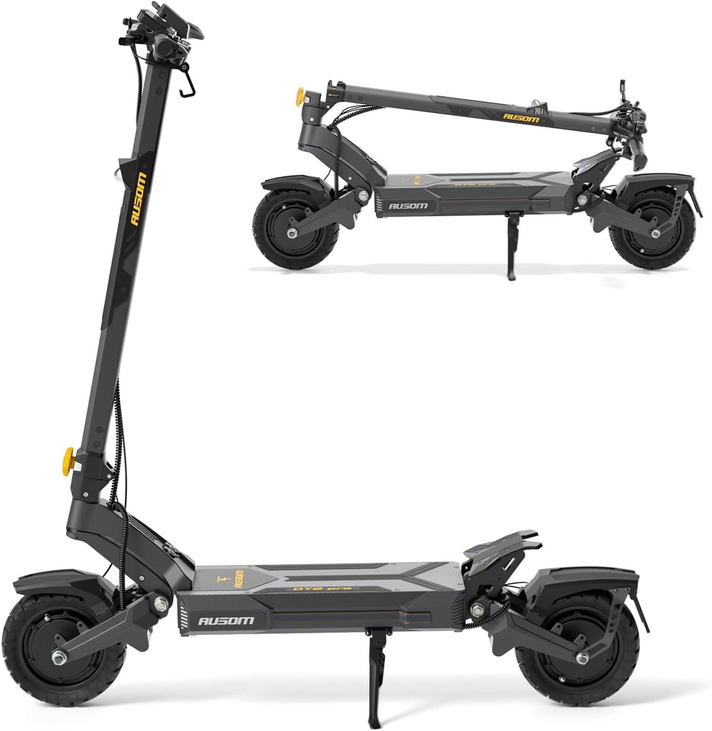 L1/L2 Max/DT2 Pro Electric Scooter for Adults, 800W-2200W Motor, 28/31/42 MPH Top Speed, 44/56/71 Miles Range, Dual Hydraulic Disc Brakes, Off Road E Scooter DT2 PRO Dual Motor-2200W 42MPH
