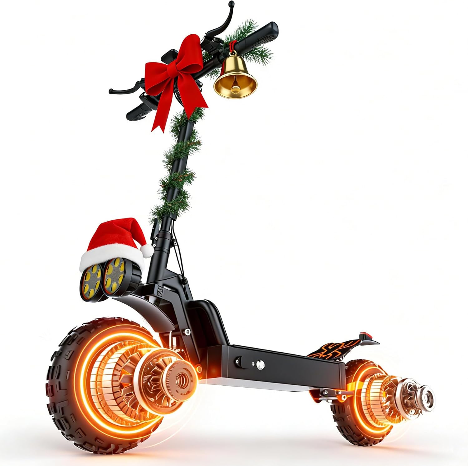 Off Road Electric Scooter for Adults, 3000W Dual Motors, Up to 35 MPH & 70 Miles Range, 48V 20Ah Battery, 11" All-Terrain Tires, NFC Unlock, Foldable Fast E-Scooter, Dual Suspension for Commuting 35Mph,70Miles