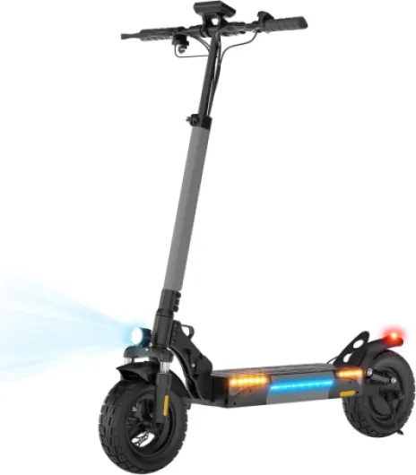 Electric Scooter for Adults, 38/28/25MPH Speed, 55/28/25Mile Range, 2400/1000/750W Powerful Motor, Dual Suspension & Ambient Light & Turn Signals, Commuting Foldable Scooter, App Supports 1000W (28MPH & 28Miles)