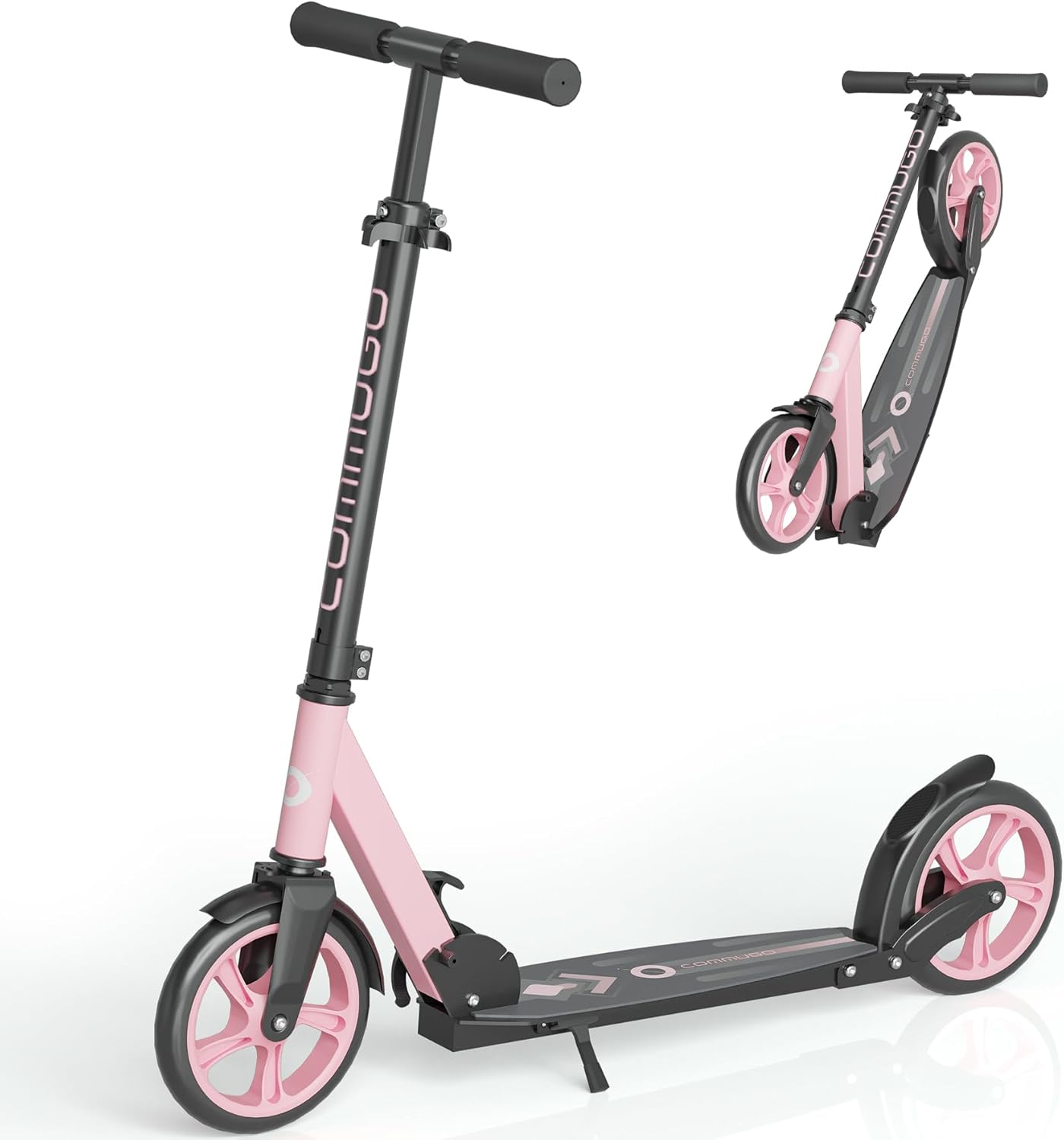 Kick Scooter for Kids 5-12, Teens, Foldable Lightweight Adult Scooter with 8 Inch Wheels, Max Load 240 LBS, Gift for Childs