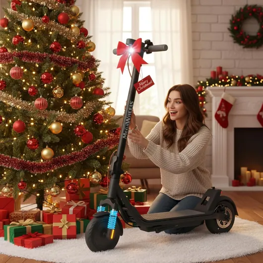 Electric Scooter,Electric Scooter Adults with Front Suspension,8.5in Solid Tires,300W Motor,15.5mph E Scooter with Smart APP Control for Commuting, Outdoor, Short Travel,Gift Front Suspension/8.5in/11miles