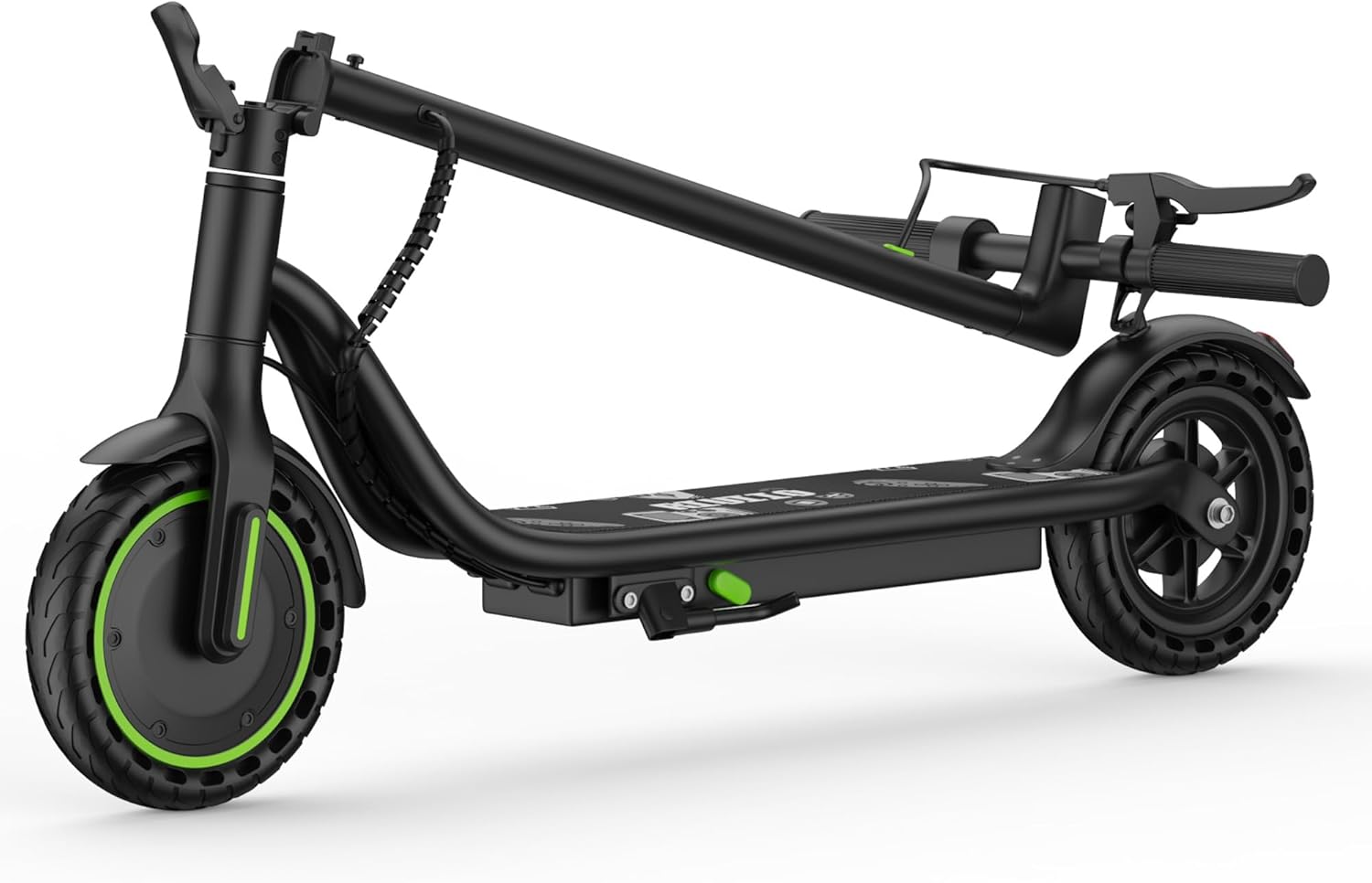 Electric Scooter for Adults, Teens & Big Kids, 350W Motor Up to 19MPH, 15/21 Miles Range, Foldable Lightweight Commuter E-Scooter with 8.5" Solid Tires, Optional Seat 188WH,19MPH,15MILES,NO SEAT