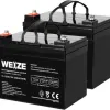 WEIZE 12V 35AH Deep Cycle Battery Review: solid workhorse for scooters, chairs and small RV setups