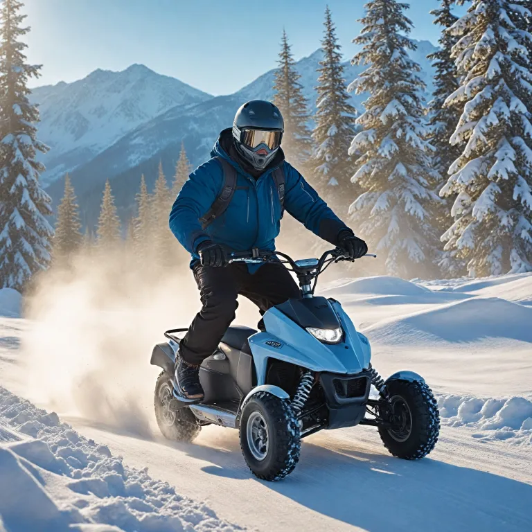 How scooter snow setups turn electric scooters into serious winter sports machines