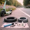 Flat Tire on the Road: How to Fix Pneumatic and Honeycomb Tires Without a Shop