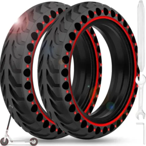 BANGTING 8.5x2 Solid Scooter Tires Review: cheap way to forget about flats (if you survive the install)
