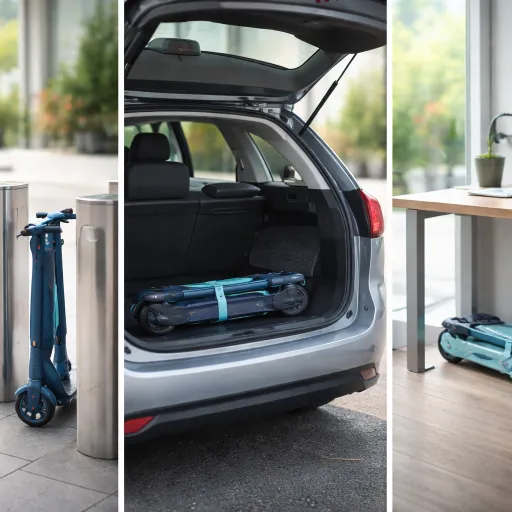 Foldable Electric Scooter: Which Models Fit Under a Desk, in a Trunk, and Through a Turnstile