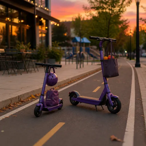How a purple electric scooter can transform everyday rides for kids and adults