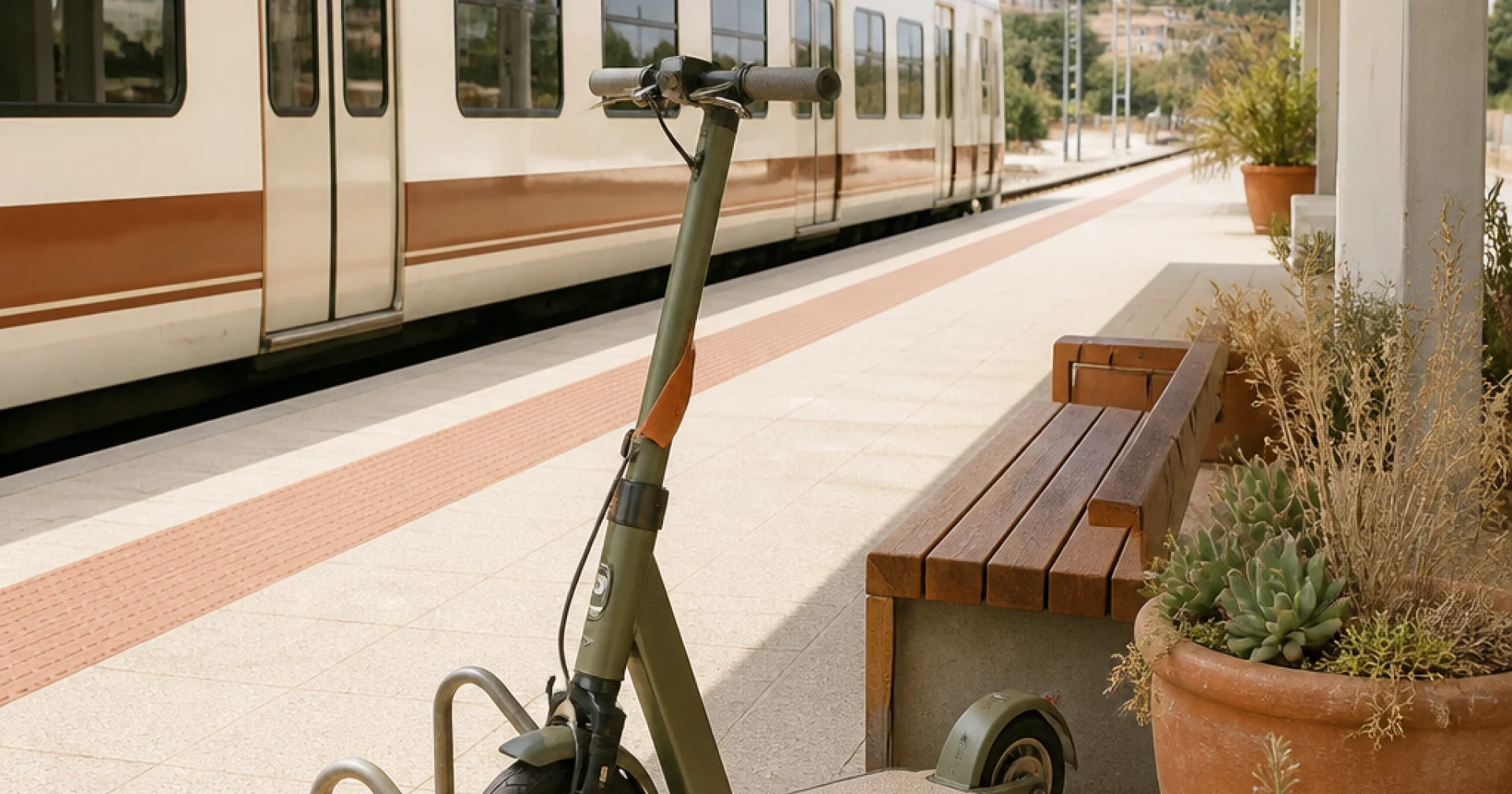 Scooter Plus Train: A Multimodal Commute Blueprint for the Last-Mile Rider