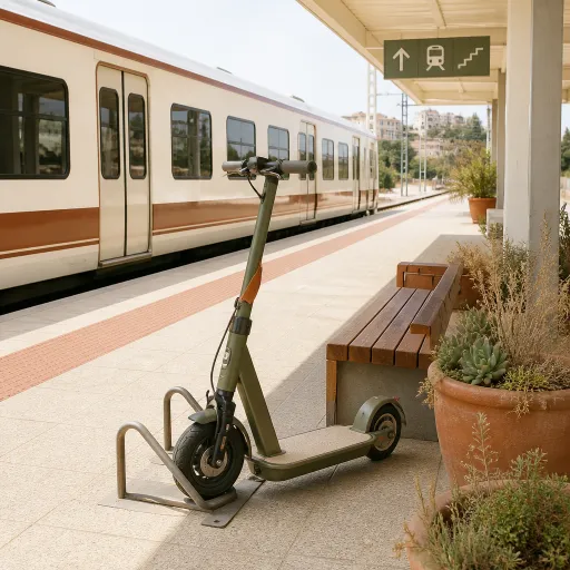 Scooter Plus Train: A Multimodal Commute Blueprint for the Last-Mile Rider